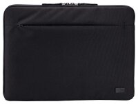 case LOGIC® Laptophülle Invigo Polyester schwarz bis 35,6 cm (14 Zoll)
