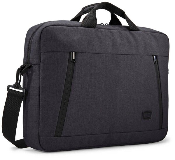 case LOGIC® Laptoptasche Huxton Polyester schwarz 3205370 bis 40,6 cm (16 Zoll)