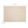 relaxdays Sonnensegel rechteckig beige 2,5 x 3,5 m