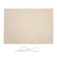 relaxdays Sonnensegel rechteckig beige 3,5 x 4,5 m