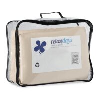 relaxdays Sonnensegel rechteckig beige 3,5 x 4,5 m