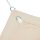 relaxdays Sonnensegel rechteckig beige 3,5 x 4,5 m