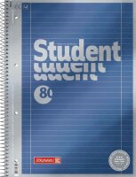 BRUNNEN Collegeblock Premium Student 27 liniert DIN A4...