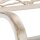 relaxdays Gartenbank 10030989_1255 weiß/bronze Metall 127,0 cm