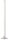 MAUL MAULpino colour vario LED Stehlampe silber