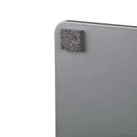 MAUL MAULpino Eco LED Stehlampe silber