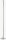 MAUL MAULpino Eco LED Stehlampe silber