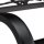 relaxdays Gartenbank 10030989_46 schwarz Metall 127,0 cm