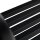 relaxdays Gartenbank 10030989_46 schwarz Metall 127,0 cm