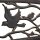 relaxdays Gartenbank 10030989_1254 braun Metall 127,0 cm