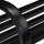 relaxdays Gartenbank 10030988_46 schwarz Metall 127,5 cm