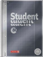 BRUNNEN Collegeblock Premium Student 26 kariert DIN A4...