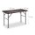 relaxdays Gartentisch braun rechteckig 120,0 x 60,0 x 74,0 cm