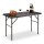 relaxdays Gartentisch braun rechteckig 120,0 x 60,0 x 74,0 cm