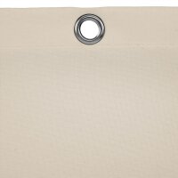 relaxdays Sonnensegel rechteckig beige 3,0 x 4,0 m  ( 10026351_980 )