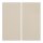 relaxdays Sonnensegel rechteckig beige 3,0 x 4,0 m  ( 10026351_980 )