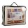 relaxdays Sonnensegel rechteckig beige 2,0 x 4,0 m