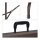 relaxdays Gartentisch BASTIAN braun rechteckig 180,0 x 74,0 x 73,0 cm