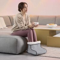 medisana FW 120 Fußwärmer grau 100 Watt