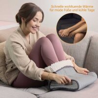 medisana FW 120 Fußwärmer grau 100 Watt