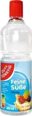 GUT&GÜNSTIG  Feine Süße Süßstoff, flüssig, 300,0 ml