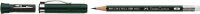 FABER-CASTELL Castell 9000 Bleistifte B dunkelgrün mit Radierer, 1 St.