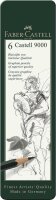 FABER-CASTELL Castell 9000 Bleistifte B, HB, 2B, 4B, 6B,...