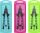 FABER-CASTELL Zirkel Neon farbsortiert, 1 St.