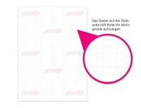 plottiX Sublimationspapier weiß,  100 Blatt