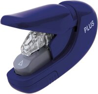 PLUS JAPAN Klammerloses Heftgerät blau, 1 St.