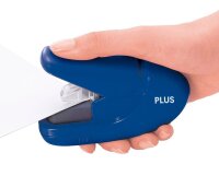 PLUS JAPAN Klammerloses Heftgerät blau, 1 St.