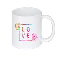 plottiX Keramiktasse für Tassenpresse weiß, 1 St.