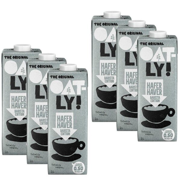 OATLY! BARISTA EDITION Haferdrink 6x 1,0 l