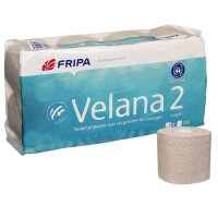 FRIPA Toilettenpapier Velana 2-lagig Recyclingpapier, 8...