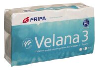 FRIPA Toilettenpapier Velana 3-lagig Recyclingpapier, 8 Rollen
