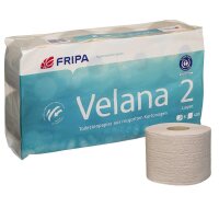 FRIPA Toilettenpapier Velana 2-lagig Recyclingpapier, 8...
