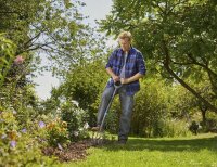 GARDENA ErgoLine Spatengabel Qualitätsstahl, Kunststoff