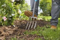 GARDENA ErgoLine Spatengabel Qualitätsstahl, Kunststoff