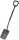 GARDENA ErgoLine Spaten Qualitätsstahl, Kunststoff