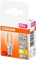 OSRAM Kühlschranklampe Special T26 E14 1,6 W klar, 1...