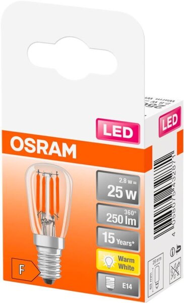 OSRAM Kühlschranklampe Special T26 E14 2,8 W klar, 1 St.