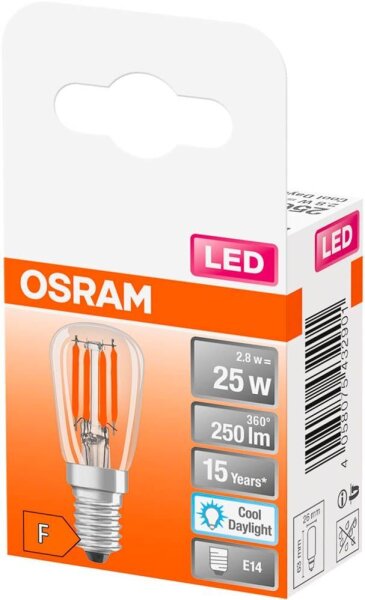 OSRAM Kühlschranklampe Special T26 E14 2,8 W klar, 1 St.