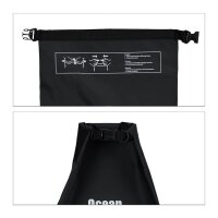 relaxdays Dry Bag Ocean Pack LKW-Plane schwarz 30,0 l  ( 10022785_46 )
