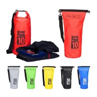 relaxdays Dry Bag Ocean Pack LKW-Plane rot 10,0 l  ( 10022783_47 )