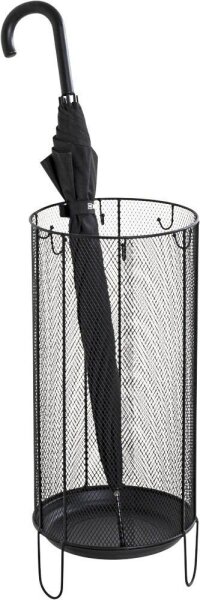 HAKU Möbel Schirmständer 24598 schwarz, Metall