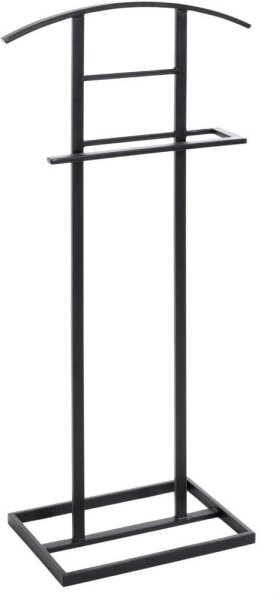 HAKU Möbel Herrendiener 23592 schwarz Metall 45,0 x 101,0 cm, 1 St.