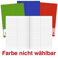 BRUNNEN Vokabelheft grün, rot oder blau Lineatur 53...