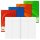 BRUNNEN Vokabelheft rot, blau, orange oder grün Lineatur 53 liniert DIN A5 ohne Rand, 32 Blatt, 1 St.
