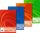 BRUNNEN Vokabelheft rot, blau, orange oder grün Lineatur 53 liniert DIN A5 ohne Rand, 32 Blatt, 1 St.
