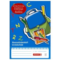 BRUNNEN Hausaufgabenheft Grundschule liniert DIN A5 ohne...